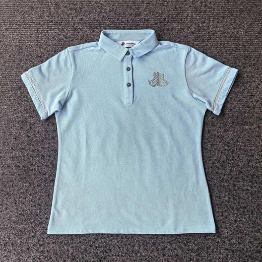 女神节特惠，正品日单BLACK&WHITE女款高尔夫体恤。
天蓝色M L 粉色M L各一件
M胸围92，L胸围96 商品图2