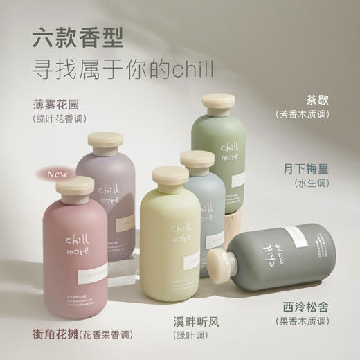 chillmore 且悠香氛沐浴露 300ml （买一瓶送身体乳随机小样5ml*2） 商品图0
