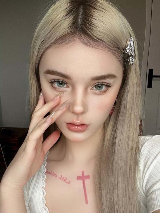 summerbaby 月抛 蛇目绿 直径14.5mm着色13.8mm 商品图0