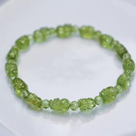 橄榄石手链 | 貔恘形状水晶 饰品月下世界「下单后72小时内发货」