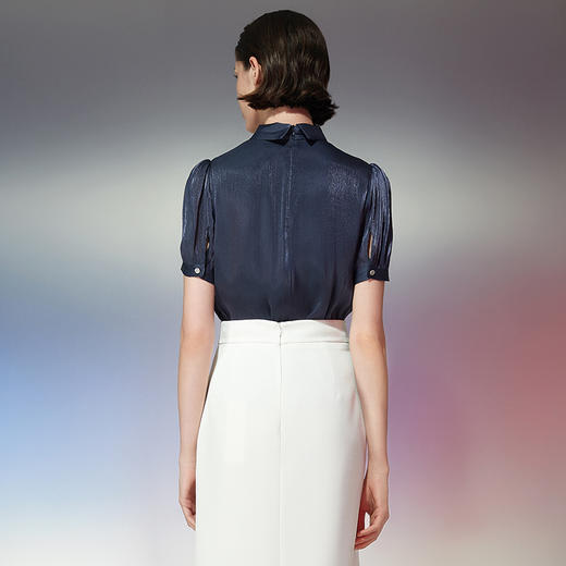 EITIE爱特爱夏季新款时尚气质舒适显瘦小上衣7813503 商品图4