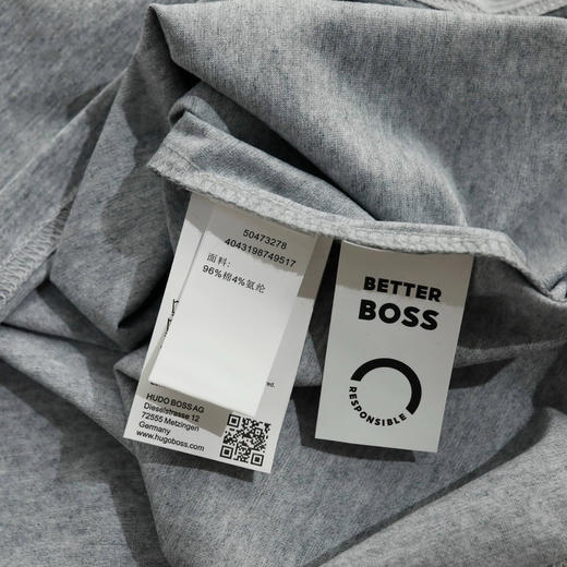 【3月13日  下午13:30 秒杀】原厂尾货 HOGO BOSS 多色圆领短袖T恤 男女同款 商品图14