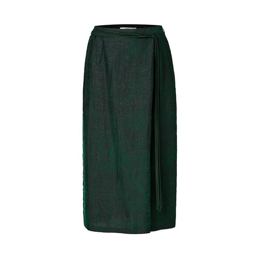 TANGY Collection/2025天意精品夏季新品中国风女士莨绸半裙 商品图4