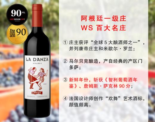 【现货特促，整箱更优惠】阿根廷一级名庄：蚁丘酒庄欢舞马尔贝克干红（2022年） 商品图0