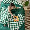 【捡漏69元起】全棉棋盘格夏被  可机洗水洗夏被四件套【不支持退换货】 商品缩略图1
