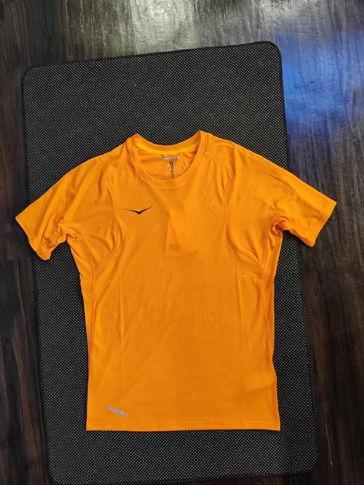 HOKA ONE ONE 男款短袖运动T恤Glide Short Sleeve吸湿透气舒适 商品图0