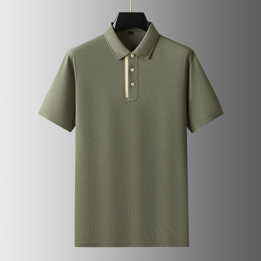 【100%棉】【DDA】大依优型大码短袖POLO衫翻领商务休闲透气半袖夏季上衣 商品图2