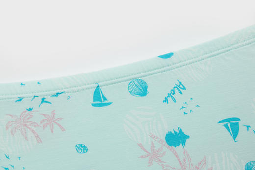 SCHIESSER德国舒雅儿童女童夏日海洋系列莫代尔面料平角小裤3F/24346T 商品图1