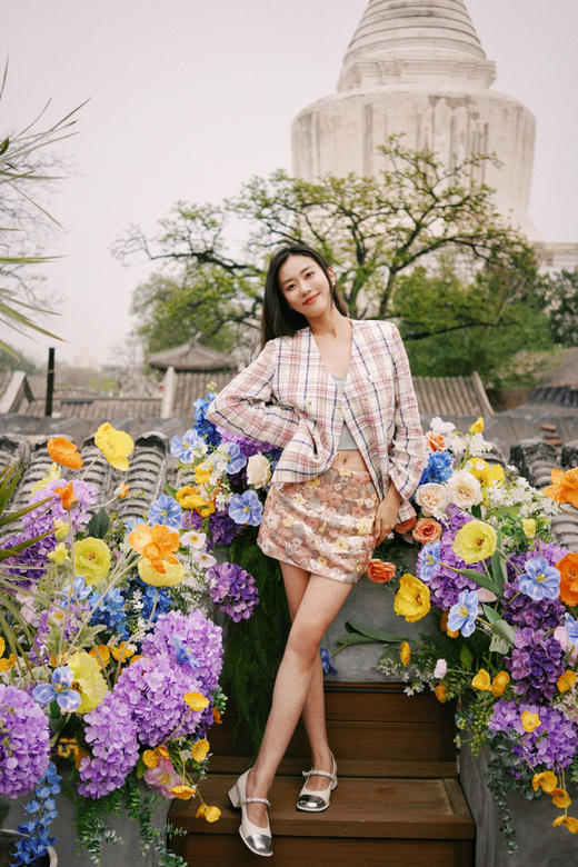 westory春季新款休闲小低跟金属头系带玛丽珍皮鞋W24AE56921 商品图10