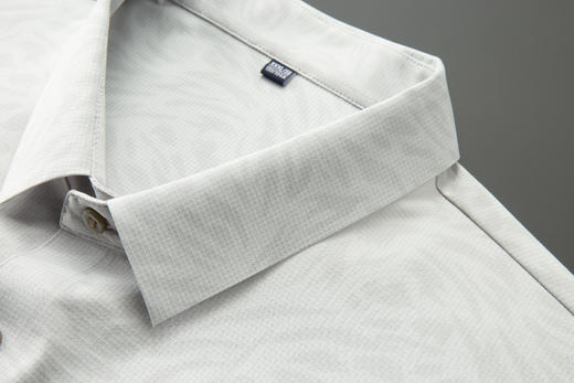 【DDA】大依优型大码花衬衫短袖衬衫翻领衬衣商务休闲透气半袖夏季上衣男士 商品图4