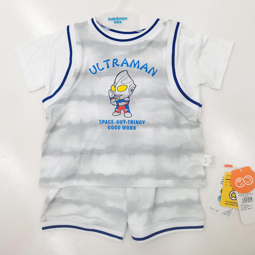 阿奇幼幼园男童背心款运动套装（90#-130#） 商品图1