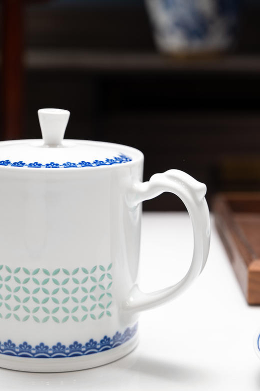 富玉  | 景德镇青花玲珑陶瓷茶器清幽茶咖具 商品图2