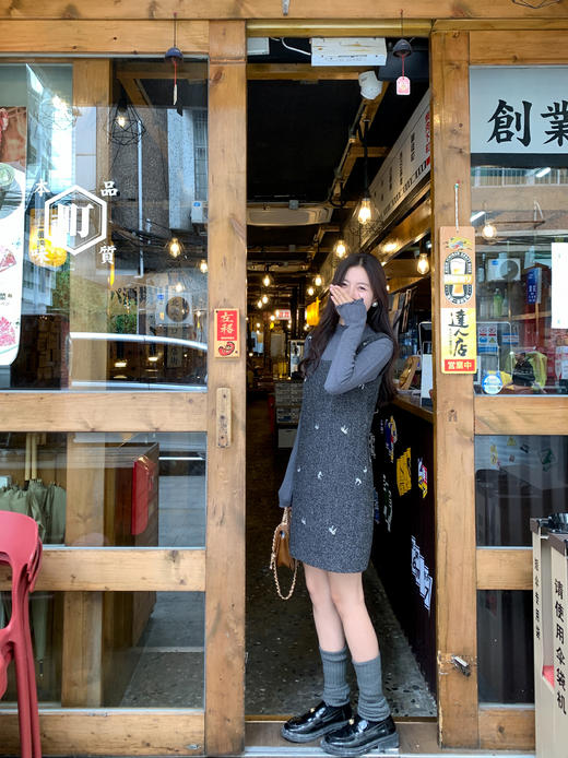 <曾小咸推荐> 3纯色木耳边加绒打底衫 商品图2