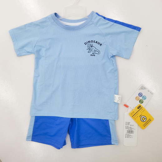 阿奇幼幼园男童纯色款运动套装（90#-130#） 商品图1