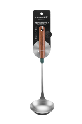 茶花甄享木柄锅勺