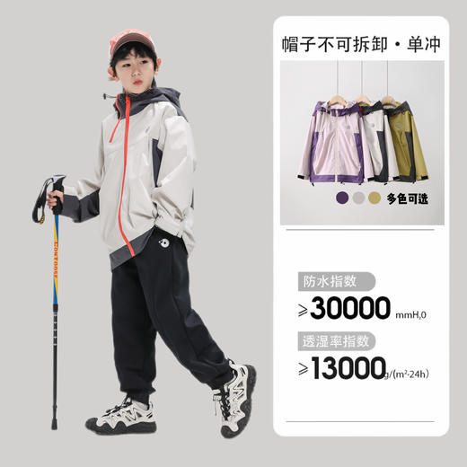 💕【RARMOELL拉慕儿撞色冲锋衣M25003】🔥Rarmoell25年春日新款独家首发‼️ 小宝贝的春天怎么能离开一件极具功能性的衣服呢‼️  商品图3