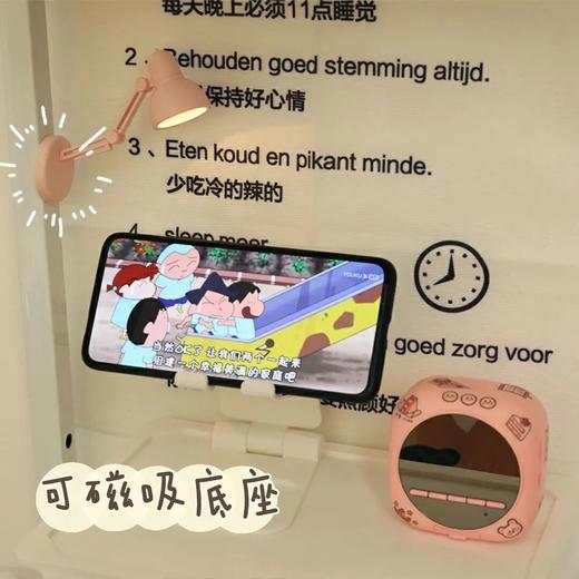 【磁吸折叠设计，暖色护眼~】创意迷你小台灯 LED折叠随身小型夜灯 磁吸暖色护眼 阅读台灯带夹子-QQ 商品图3