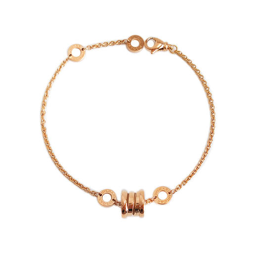 【95新】BVLGARI宝格丽B.zero1系列350684/BR857254 18K玫瑰金弹簧小蛮腰手链女士现售价：8080！240225TJ22 商品图0