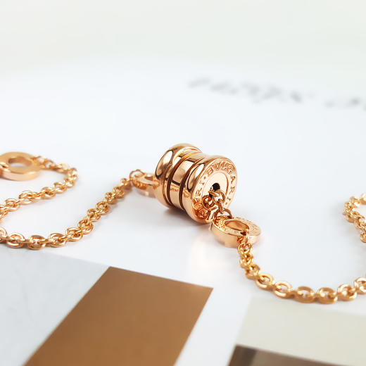 【95新】BVLGARI宝格丽B.zero1系列350684/BR857254 18K玫瑰金弹簧小蛮腰手链女士现售价：8080！240225TJ22 商品图3