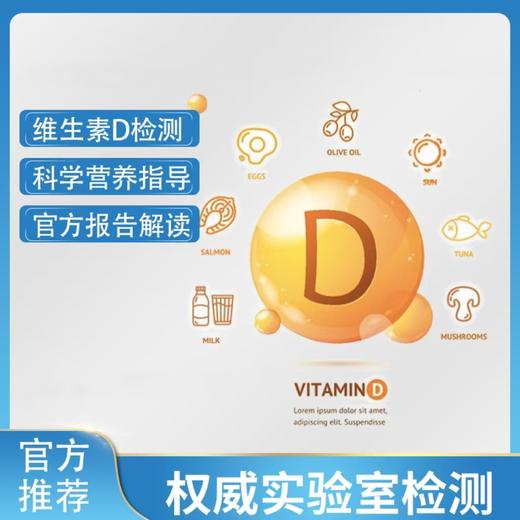 华测维生素D精准检测（血液/干血片）（1250）咨询服务 商品图0