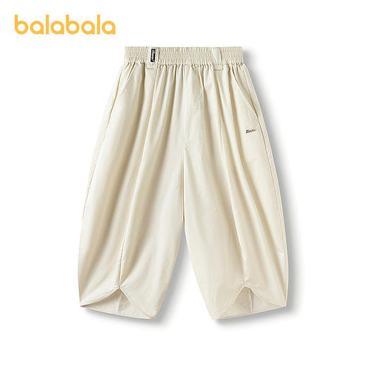 巴拉巴拉童装儿童七分裤女童夏季款中大童速干裤子休闲裤时尚百搭 商品图4