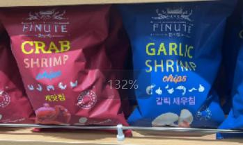 趣莱福FINUTE虾片82g 商品图0