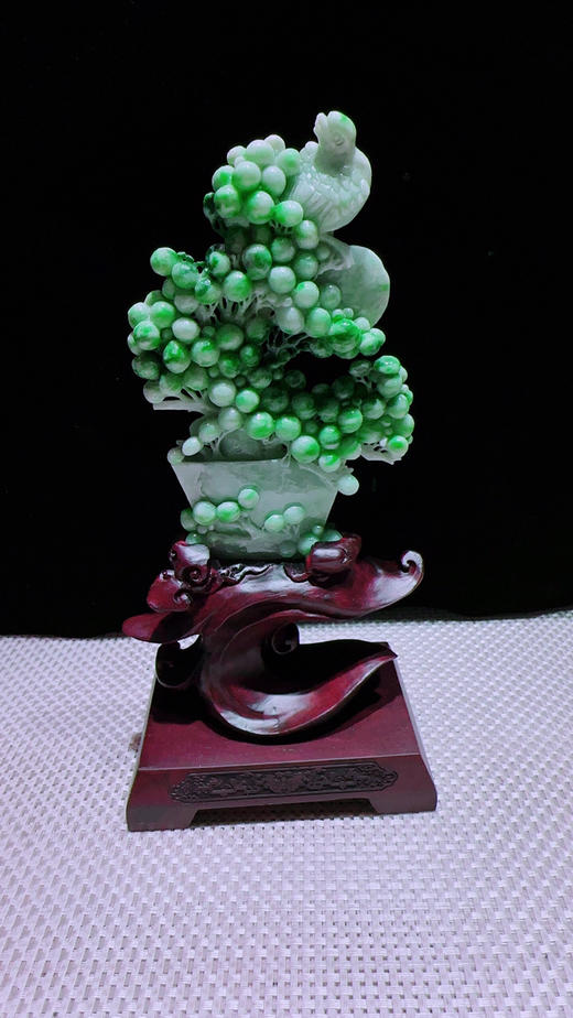 620894翡翠摆件【富贵满堂】 商品图3