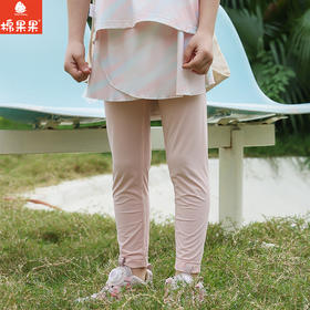 棉果果夏季商场专柜同款女童速干长裤两件套打底裤M222206425282