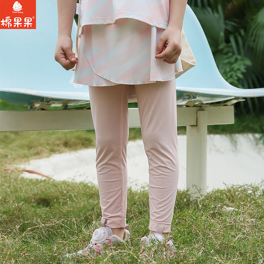 棉果果夏季商场专柜同款女童速干长裤两件套打底裤M222206425282 商品图0