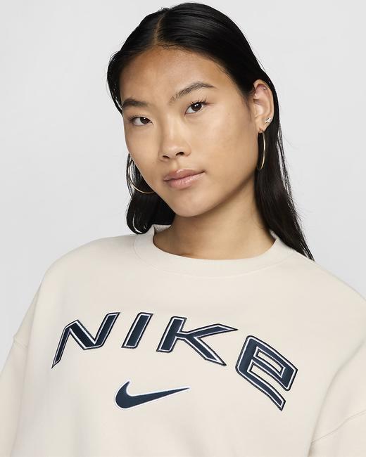 Nike 耐克Sportswear Phoenix Fleece 女子 Oversize 风加绒圆领标志运动衫FV7675-104 商品图2