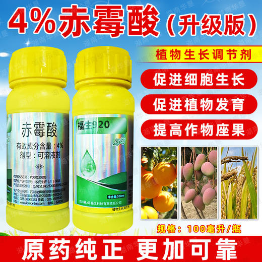 龙蟒福生赤霉酸920赤霉素柑橘枣树催芽催花保果膨果生长调节剂 商品图2