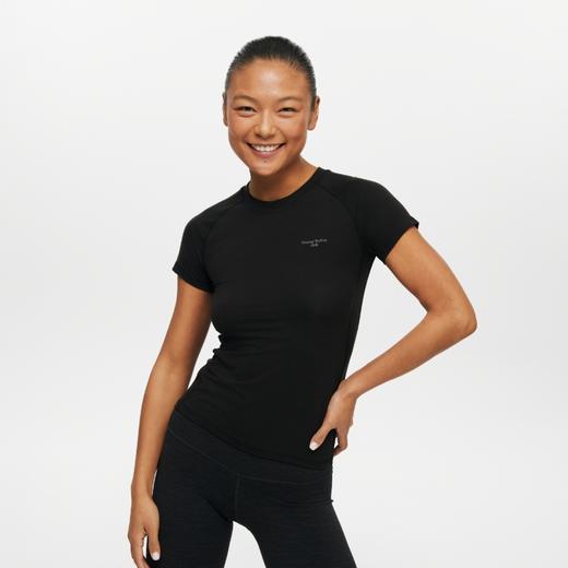 oneup羊毛天丝插肩短袖T恤 商品图0