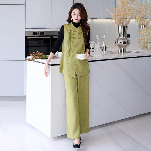 气质穿搭春季新中式三件套HBLJRA993 商品图3