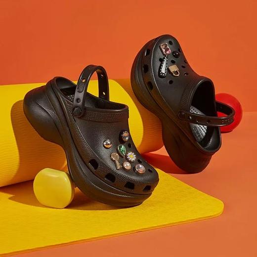 Crocs卡骆驰洞洞鞋女新款户外休闲鞋沙滩鞋厚底鞋206302 商品图0