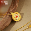 【热卖臻品】芳华-美人如花 太阳花黄金项链足金镶嵌钻石套链女士礼物MEMORA诗普琳LN525401、LN525402 商品缩略图3