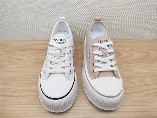 豪行新款23307002真皮运动休闲低跟女鞋单鞋皮鞋 商品图1