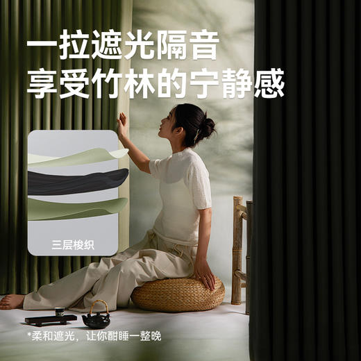 【观竹】金蝉高克重雪尼尔窗帘 商品图2