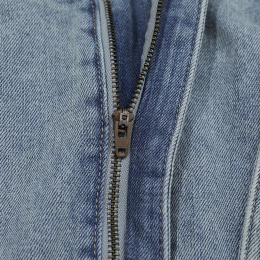 谜底连衣裙女2025夏季新品复古可调肩带牛仔刺绣中长裙252ML0529 商品图3