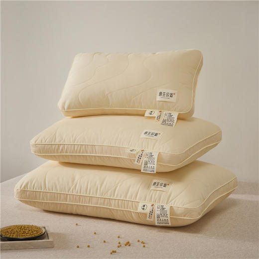 自然醒A类全棉大豆纤维亲子枕原生织造家用单人助睡眠枕头学生宿舍专用一对装XK 商品图8