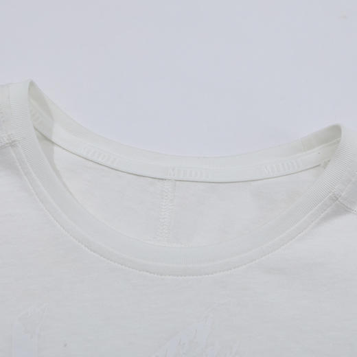 谜底T恤短袖女2025夏季新品休闲日常印花合身X型短上衣252MT0568 商品图3