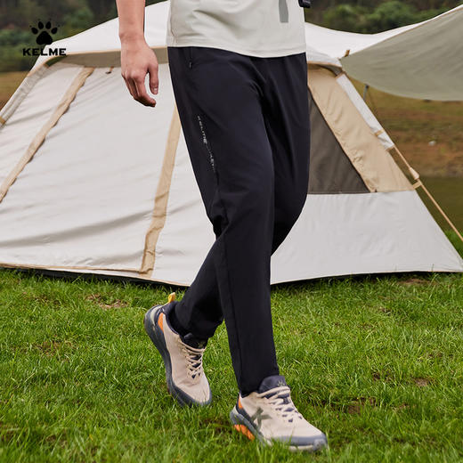 卡尔美综合运动系列男士梭织直筒长裤 商品图5