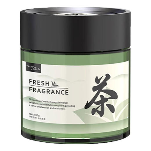 「3款香型！新茶香」车载香薰茶香汽车玻璃香薰摆件固体香膏汽车装饰香氛留香 商品图3