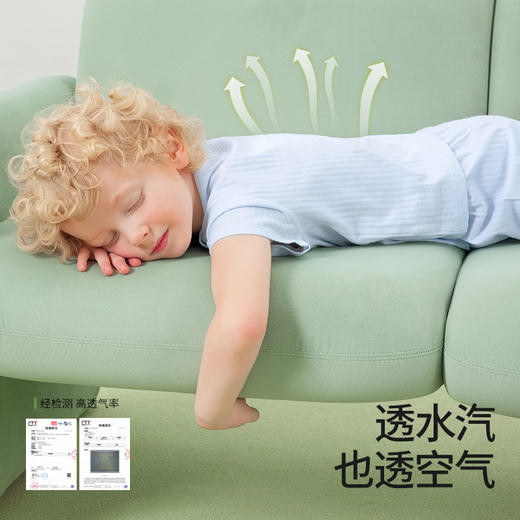 贝肽斯儿童睡衣2025夏季新款纯棉薄款男女宝宝家居服套装短袖凉感 商品图3