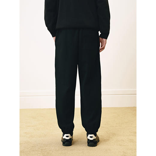 GXG男装 侧边织带撞色束脚裤男宽松运动休闲裤通勤长裤 25春热卖 商品图3