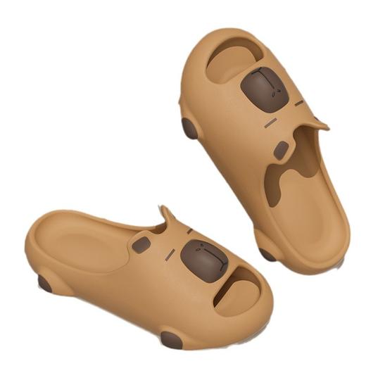 【YW】无忧购情侣拖鞋卡皮巴拉潮流厚底防滑(截单后7天发货) 商品图4