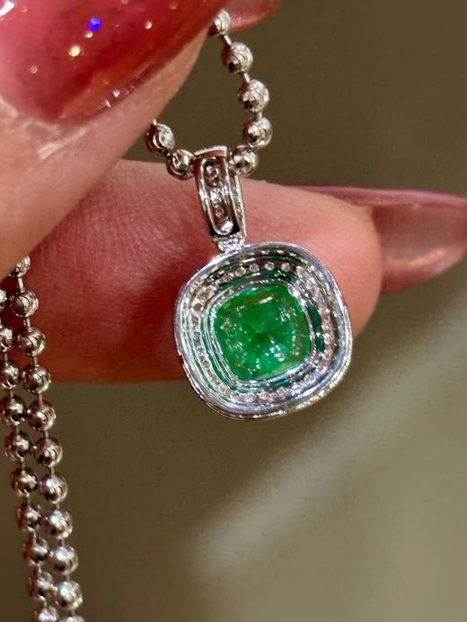 1.2ct糖塔祖母绿吊坠 商品图4