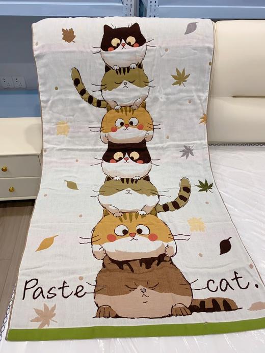 成人全棉毛巾浴巾专区 动感彩条/无印格纹/超强吸水王彩条 超柔纱多种款式纤维细腻触感柔软 商品图6