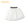 巴拉巴拉童装女童裙子儿童夏装小童短裙半身裙甜美风网纱蛋糕裙 商品缩略图4