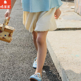 棉果果夏季商场专柜同款女童短裤花苞短裤M222203425316