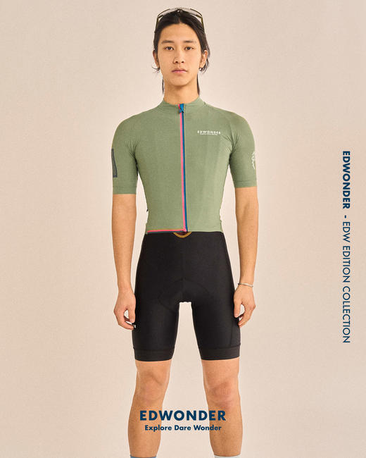 EdW超轻(男)车衣3.0-桉树绿 Jersey 商品图2